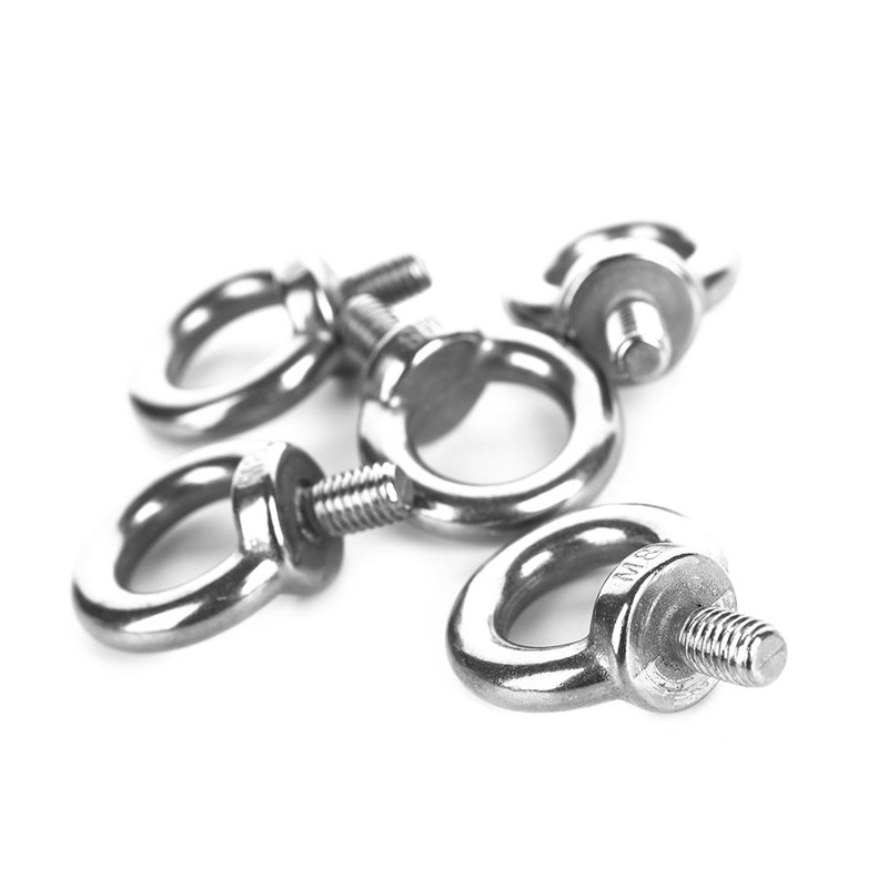 Eowpower 5 Pieces M8 Male Thread Machinery Shoulder Lifting Ring