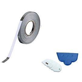 40mm Chrome Detailing Foil Tape Car Pin Stripe Coachline With Cutter