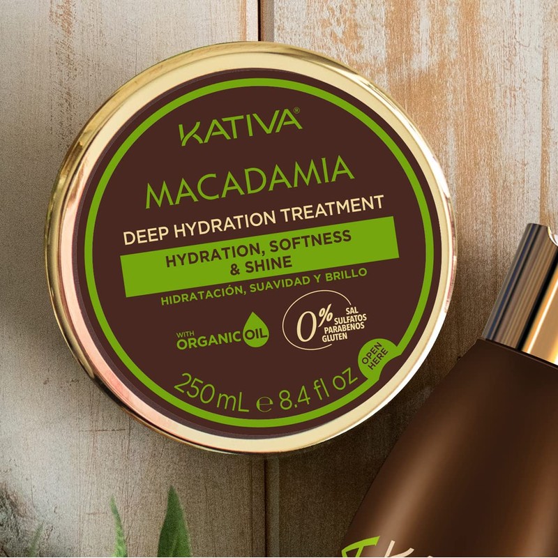 Kativa Deep Hydration System Macadamia Mask 250 ml