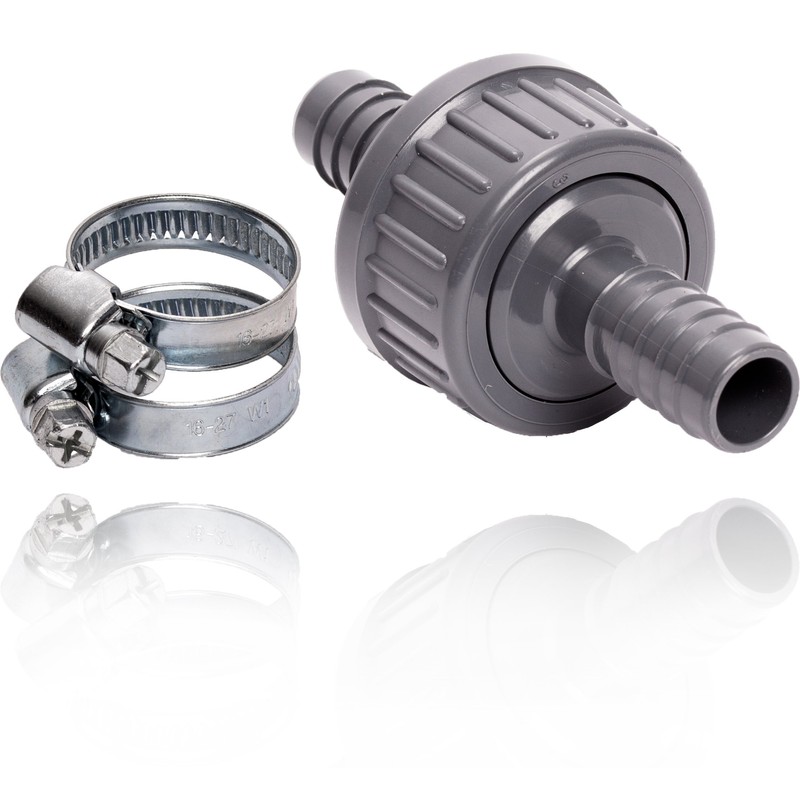 Pangaea Tech Check Valve Kit With Hose Clamps
