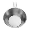 Stainless Steel Camping Sierra Cup Stackable Portable Stainless Steel Sierra