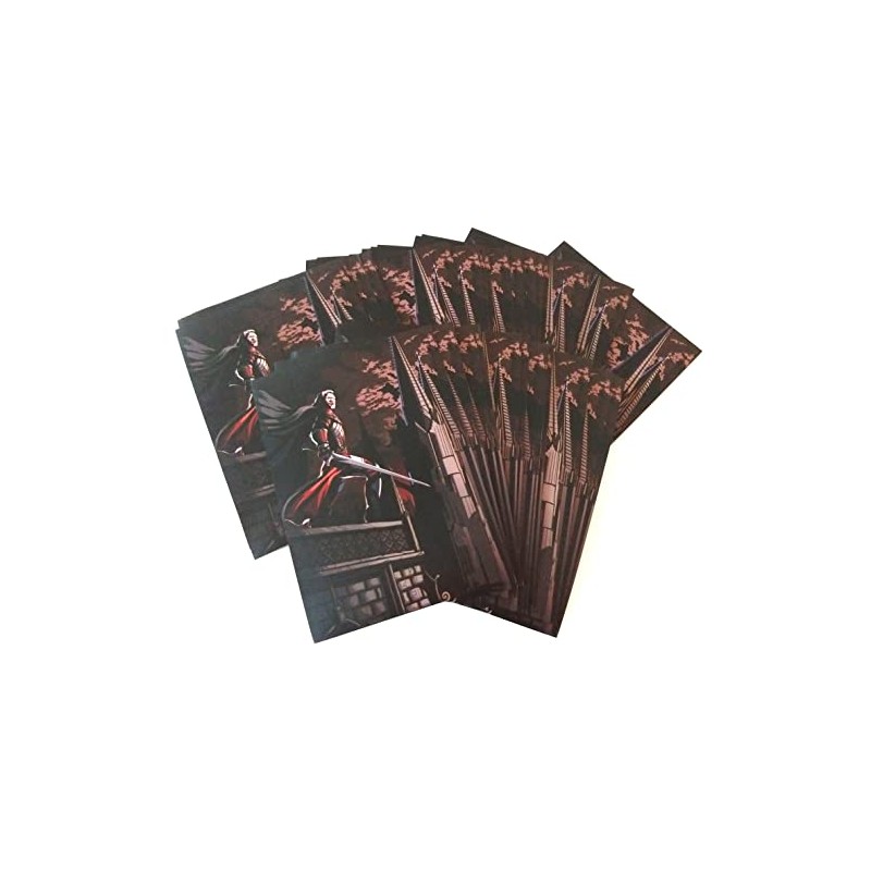 docsmagic.de 100 Art Card Sleeves Vampires Theme - 66 x