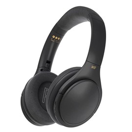 iKF-K2 Noise Reduction Dual Device Wireless/Wired Headset Stereo, Soft Memory Earmuff Low Delay Game Mode Headset Auxiliary Audio Cable is Lightweight, Foldable and Portable（Black）