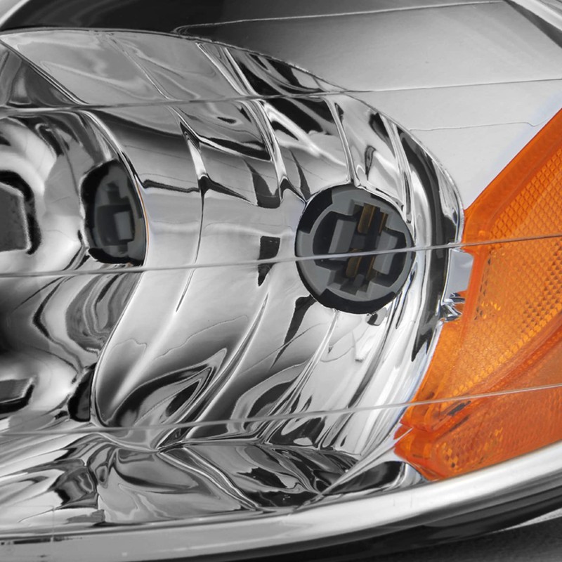 AKKON - For Ford Contour OE Replacement Chrome Bezel Headlights