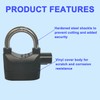 LianShi Alarm Lock 110dba Universal Security Alarm Lock System Anti-Theft