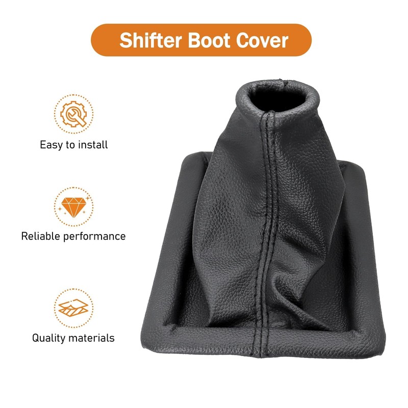Panwarmoll Shifter Boot Cover Compatible with Ford Mustang 2005 2006