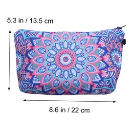 Baluue Hanging Toiletry Bag Makeup Bag Handle Travel Toiletries Portable Makeup Bag Drawstring Bag for Cosmetics Skin Care Toiletries Men's Shaving Stylish Compact
