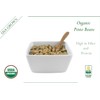 Certified Organic Pinto Beans Raw non-GMO Vegan Bulk (5LB)