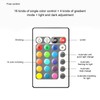 Remote Control LED Night Lamp 16 Color 4 Mode RGBW