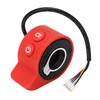 Throttle Accelerator Electric Scooter Finger Throttle Accessories Replacement Part Red