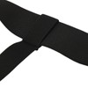 Inguinal Hernia Belt Adjustable Black PVC Gel Bag Soft Foam