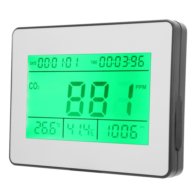 TL‑2000A Multifunctional CO2 Meter Temperature Humidity Recorder Air Quality Monitor