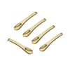 Healeved 15pcs Metal Makeup Spatula Scoop for Facial Cosmetic Applications