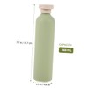 BUGUUYO 2pcs Travel Flip Cap Bottles Squeeze Bottles for Shampoo