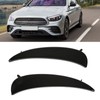 Gloss Black Front Bumper Fog Grille Air Vent Trims Replacement