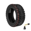 11 Inch 100/65-6.5 with Jelly Glue Tubeless Off-Road Tires for