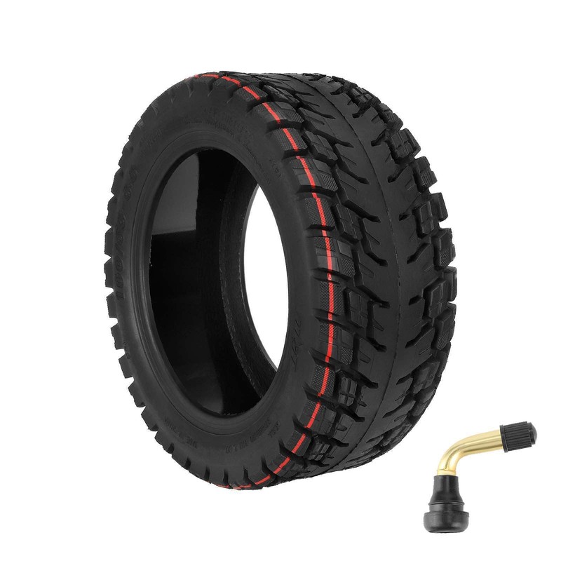 11 Inch 100/65-6.5 with Jelly Glue Tubeless Off-Road Tires for