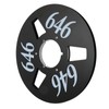 1/4 10in Take Up Reel 3 Holes Open Reel Aluminum