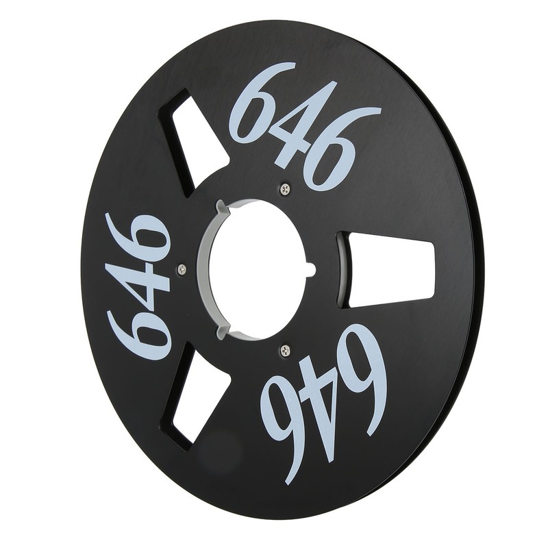 1/4 10in Take Up Reel 3 Holes Open Reel Aluminum