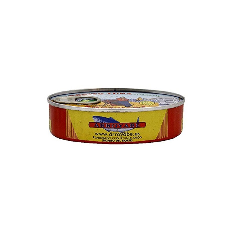 Arroyabe Bonito Tuna in Olive Oil, 4-Ounce Tin (Pack of