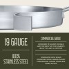 CONCORD Large Stainless Steel 21.25" Convexed Comal