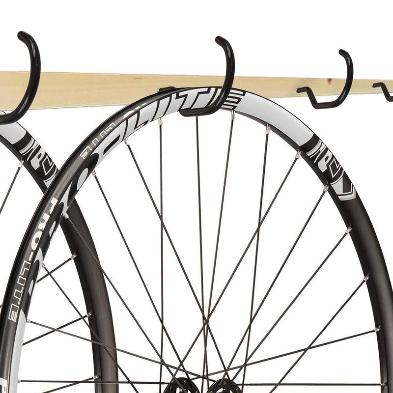 Cozihom Stainless Steel Heavy Duty Bike Storage Hook Set, Garage