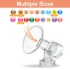 Maymom Brand 2X Two-Piece Small Breastshield with Valve, Membrane and
