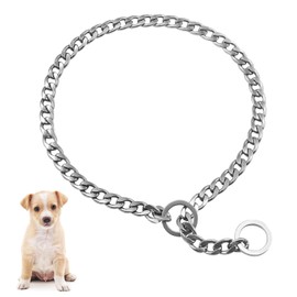 YAUYAP Cadena De Castigo para Perro, Cadena para Perros De Acero Inoxidable, 2,5 mm x 50 cm