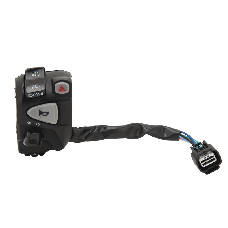 22mm Handlebar Switch Assembly High Low Beam Hazard Light Turn