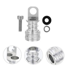 Parliky 1set Quick Release Pedal Holder for Folding Lightweight Buckle Easy Pedal Removal Design for Enhanced Performance