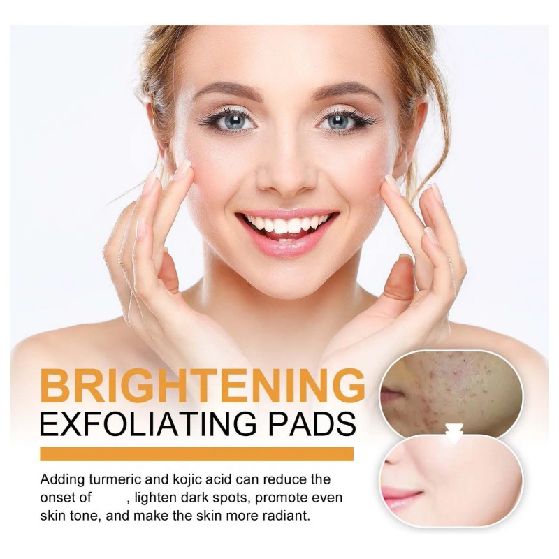 Almohadilla Limpiadora V Turmeric Para Limpieza Facial Delic