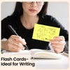 Index Cards 3x5 Inch, 300sheets, Flash Cards, Blank Yellow Note