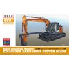 Hasegawa 1/35 Hitachi Construction Machinery Hydraulic Excavator ZAXIS135US Cutting Cutter