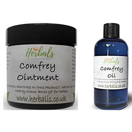 Comfrey Cream Comfrey Oil Bones Knitbone Little Goes Long Way (60ml Cream & 100ml Oil)