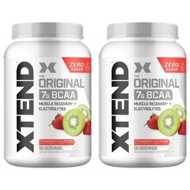 Extend The Original 7G Muscle Recovery + Electrolitz Strawberry Kiwi Splash, 2 pieces, 1.17kg / 엑스텐드 더 오리지날 7G 머슬 리커버리 + 일렉트롤리츠 스트로베리 키위 스플래쉬, 2개, 1.17kg