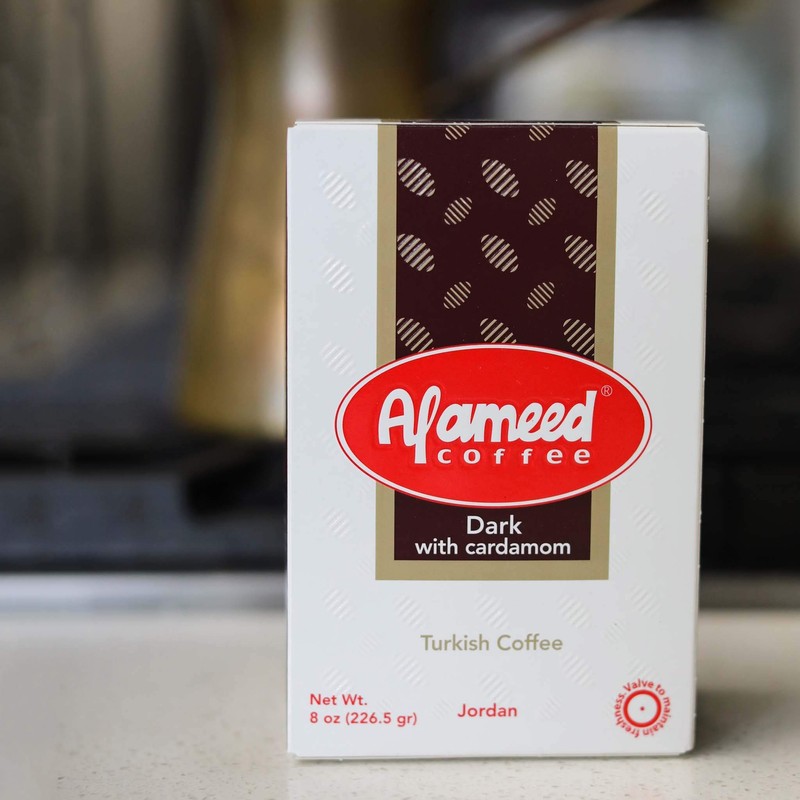 Al Ameed Coffee (Dark Roast with Cardamom, Pack - 1)