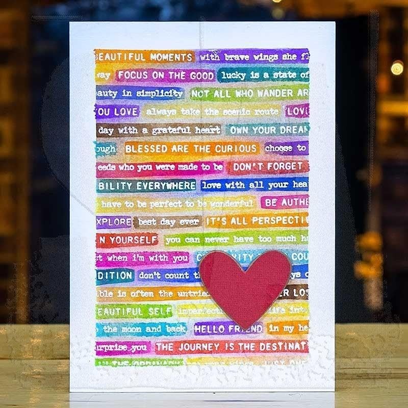 Tim Holtz for Stampers Anonymous Tiny Text Christmas