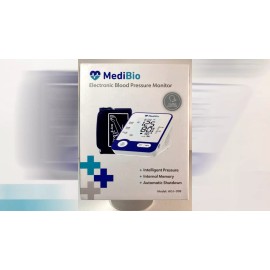 MediBio Automatic Electronic Talking Blood Pressure Monitor Upper Arm AOJ-30B