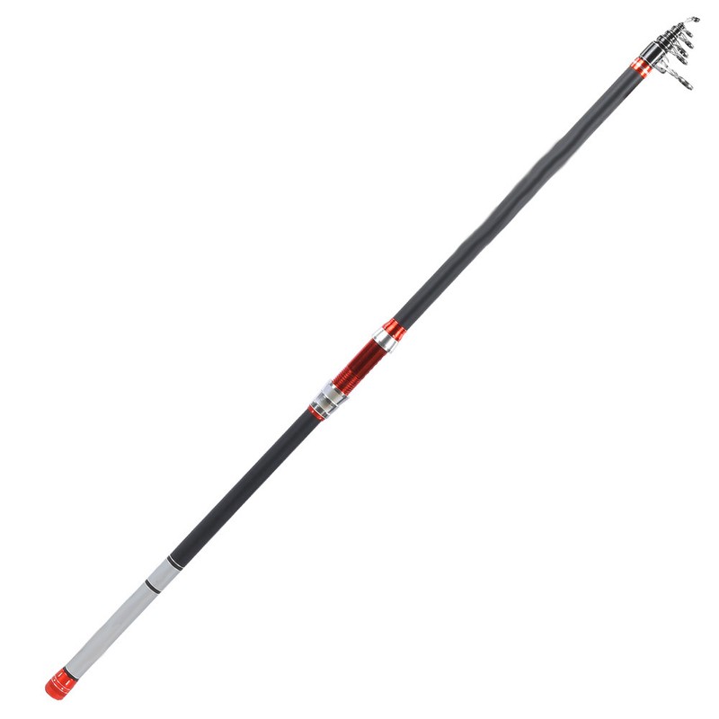 Carbon Superhard Telescopic Fishing Rod Portable Long Shot Fishers Tackle