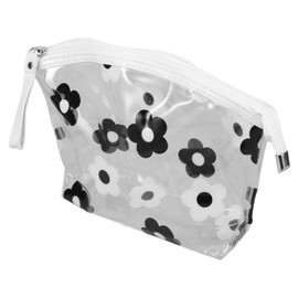 BESPORTBLE Clear Makeup Bag Travel Toiletry Pouch for Women Transparent Cosmetic Organizer for Easy Item Visibility Durable and Thickened Design for Reliable Protection