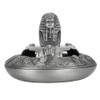 Metal Ashtray with Cover Retro Zinc Alloy Crafts Innovative Ornaments