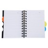 B5 A5 A6 Spiral Bound Subject Notebook Lined Page Project