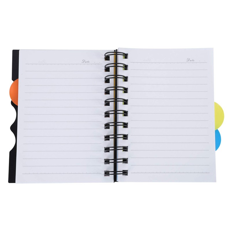 B5 A5 A6 Spiral Bound Subject Notebook Lined Page Project