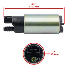 Caltric Intank Fuel Pump for Ducati Multistrada 1100 1000 1200 620 04 05 06 07 08 09 10