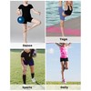 JOCMIC Girls 4" Volleyball Shorts Spandex Compression Youth Bike Shorts