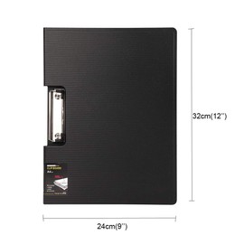 A4 Clipboard Folder PP File Holder Loose Leaf Folder Presentation Folder Document Organiser Conference Pad Folder Writing Signature Pad Folder Portfolio