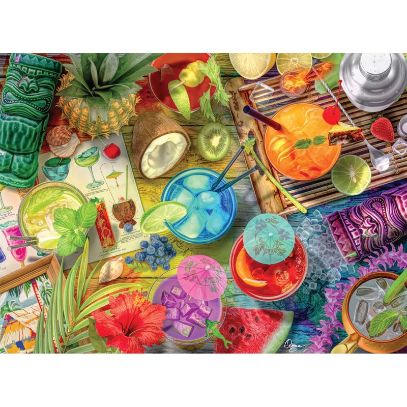 Buffalo Games - Aimee Stewart - Tiki Evening Delight -