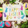 500pcs 1.5 Inch Easter Day Bunny Rabbit Stickers 8 Design