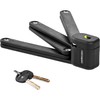Retrospec Fortitude Folding Bike Lock - Heavy Duty Anti-Theft, 5mm