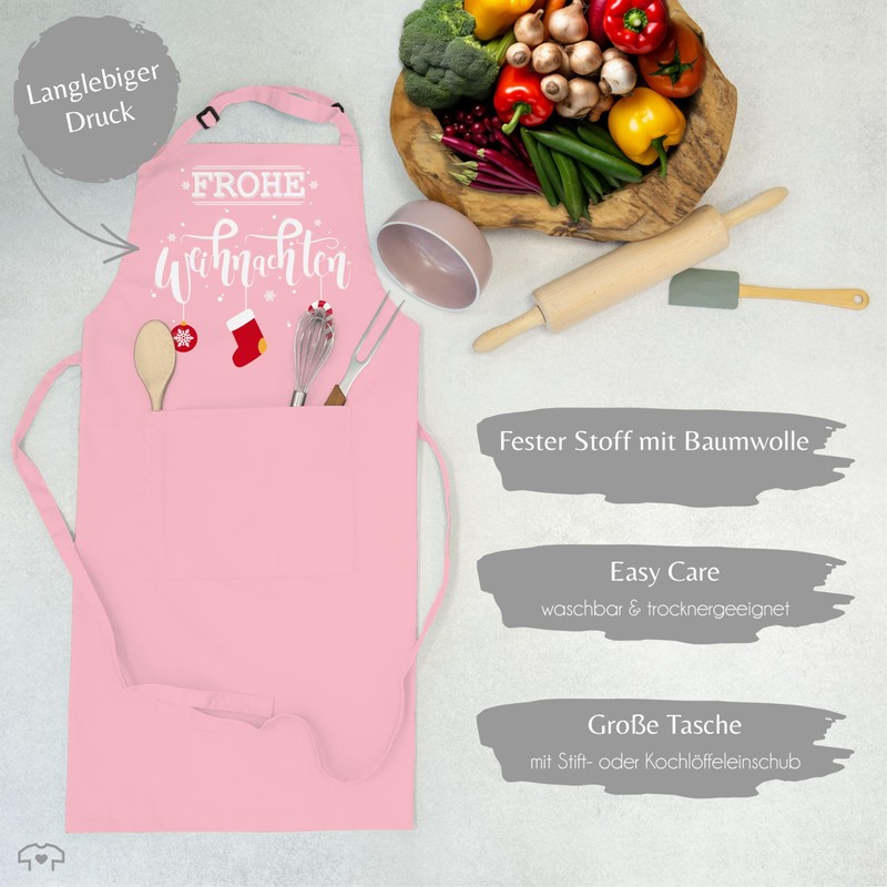 Shirtracer - Apron - Christmas Apron - Adult - Merry